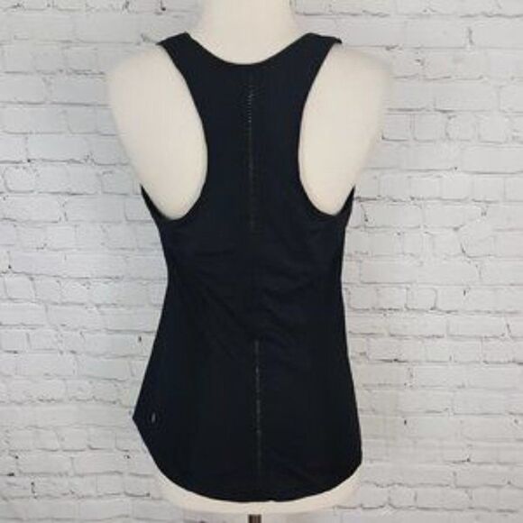 LULULEMON ATHLETICA Sculpt It Singlet Black sz 4 - Picture 5 of 8